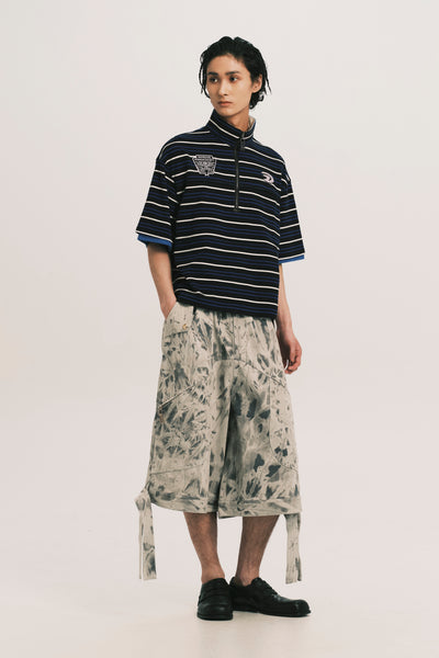 BRAT SS POLO SHIRT NOIR TEMPO
