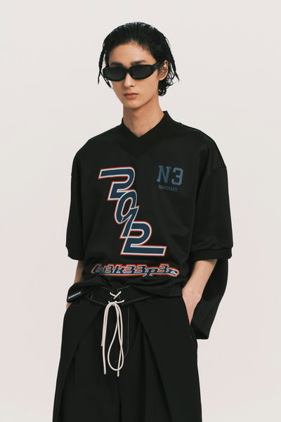 SPORTY GATEKEEPER TEE EUPHORIC BLACK
