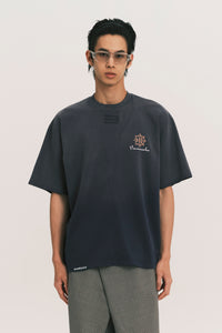 SAVA OVERSIZED PLAYGROUND TEE DEPTH BLUE