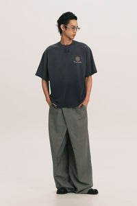 SAVA OVERSIZED PLAYGROUND TEE DEPTH BLUE