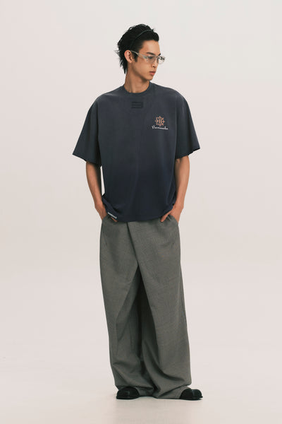 SAVA OVERSIZED PLAYGROUND TEE DEPTH BLUE
