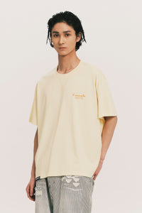 TOBI OVERSIZED SOUVENIR TEE SODA YELLOW