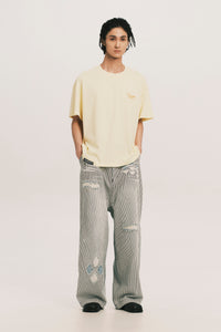 TOBI OVERSIZED SOUVENIR TEE SODA YELLOW