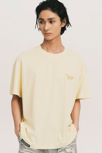 TOBI OVERSIZED SOUVENIR TEE SODA YELLOW