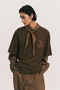 ANDY DL SLEEVE TEE COCO BROWN (NAMESAKE EXCLUSIVE)