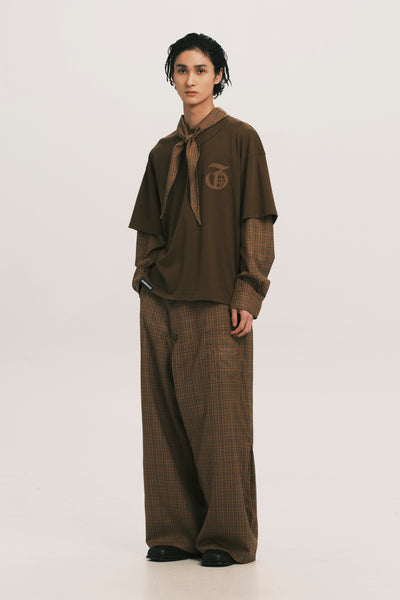 ANDY DL SLEEVE TEE COCO BROWN (NAMESAKE EXCLUSIVE)