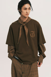 ANDY DL SLEEVE TEE COCO BROWN (NAMESAKE EXCLUSIVE)