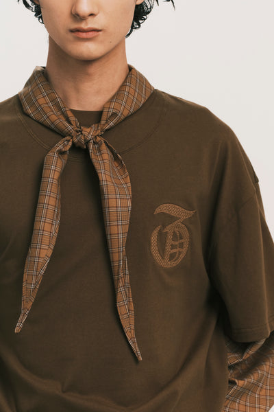 ANDY DL SLEEVE TEE COCO BROWN (NAMESAKE EXCLUSIVE)