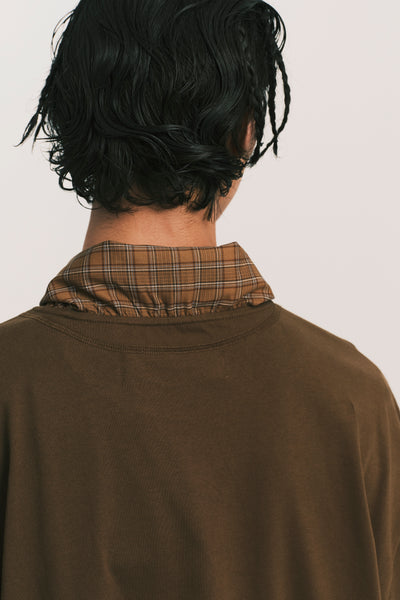 ANDY DL SLEEVE TEE COCO BROWN (NAMESAKE EXCLUSIVE)
