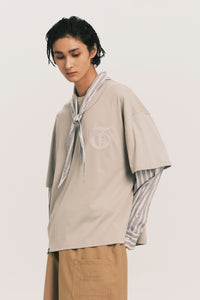 ANDY DL SLEEVE TEE SLATE GREY (NAMESAKE EXCLUSIVE)