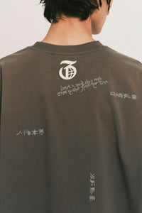 STANDY 3-LAYERED TEE PUBBLE GREY