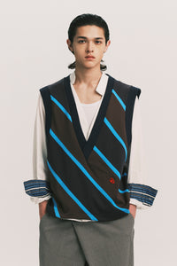 TAYLOR GOLFER SPORT VEST SHADOW MOCHA