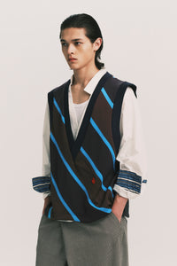 TAYLOR GOLFER SPORT VEST SHADOW MOCHA