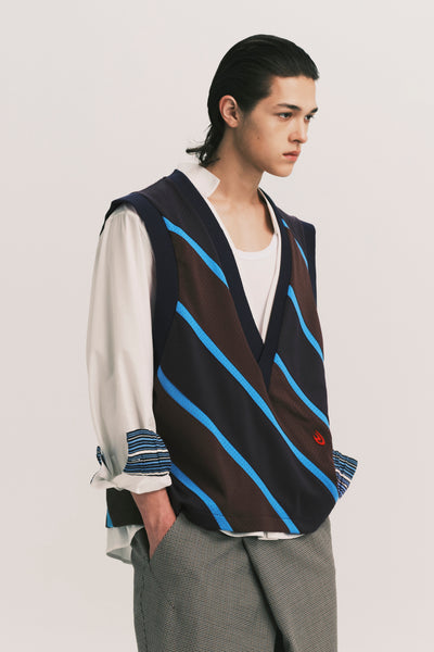 TAYLOR GOLFER SPORT VEST SHADOW MOCHA