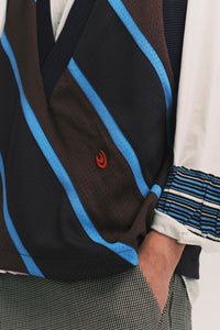 TAYLOR GOLFER SPORT VEST SHADOW MOCHA