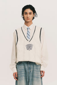 TWOFOLD SPORT VEST CANNOLI CREAM