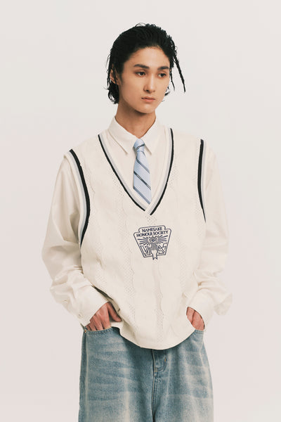 TWOFOLD SPORT VEST CANNOLI CREAM