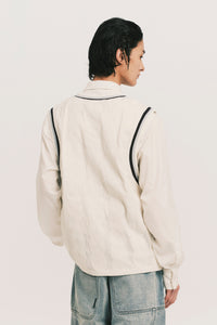 TWOFOLD SPORT VEST CANNOLI CREAM