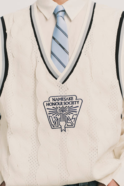 TWOFOLD SPORT VEST CANNOLI CREAM