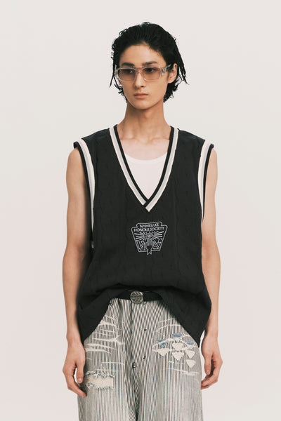 TWOFOLD SPORT VEST DEPTH BLUE