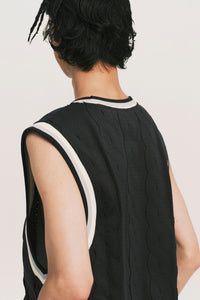 TWOFOLD SPORT VEST DEPTH BLUE
