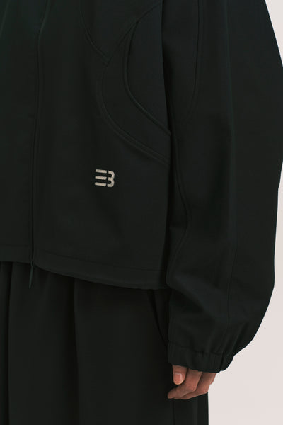 DASH TRACK JACKET EUPHORIC BLACK