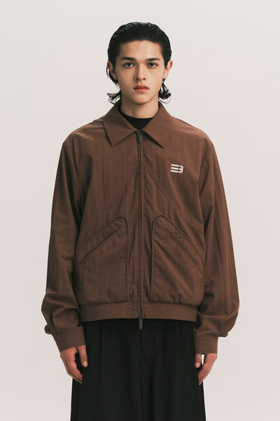 CAREFREE SHIRT JACKET COCO BROWN