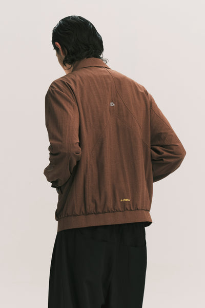 CAREFREE SHIRT JACKET COCO BROWN