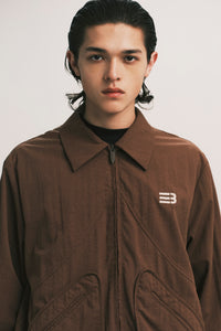 CAREFREE SHIRT JACKET COCO BROWN