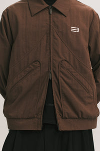 CAREFREE SHIRT JACKET COCO BROWN
