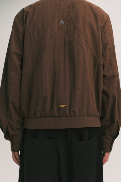 CAREFREE SHIRT JACKET COCO BROWN