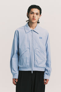 CAREFREE SHIRT JACKET POWDER BLUE