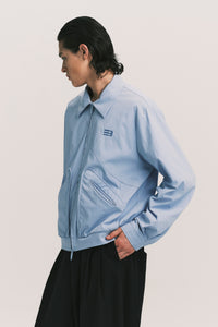 CAREFREE SHIRT JACKET POWDER BLUE