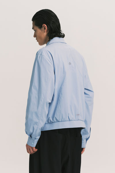 CAREFREE SHIRT JACKET POWDER BLUE