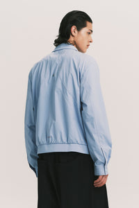 CAREFREE SHIRT JACKET POWDER BLUE