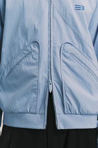CAREFREE SHIRT JACKET POWDER BLUE