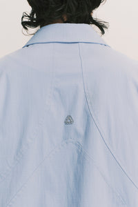 CAREFREE SHIRT JACKET POWDER BLUE
