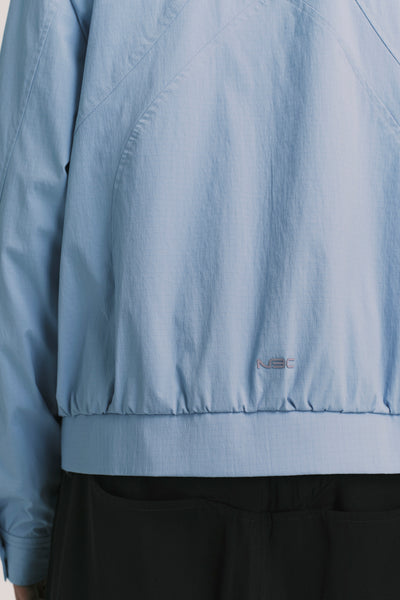 CAREFREE SHIRT JACKET POWDER BLUE