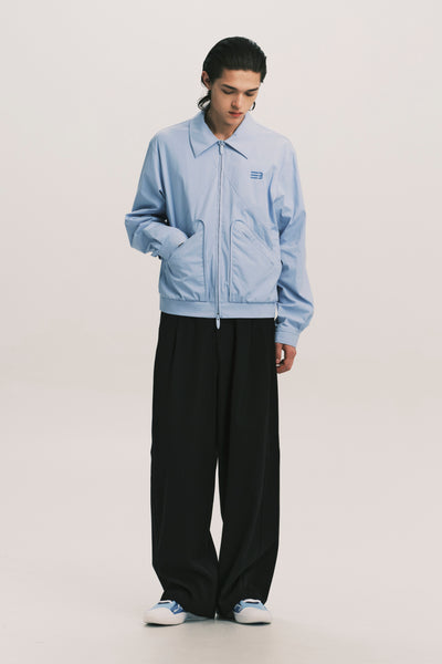 CAREFREE SHIRT JACKET POWDER BLUE