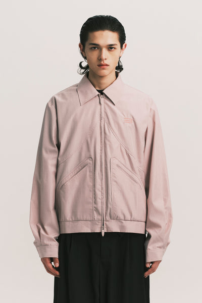 CAREFREE SHIRT JACKET SHELL PINK (NAMESAKE EXCLUSIVE)