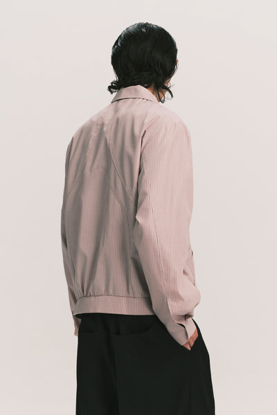 CAREFREE SHIRT JACKET SHELL PINK (NAMESAKE EXCLUSIVE)