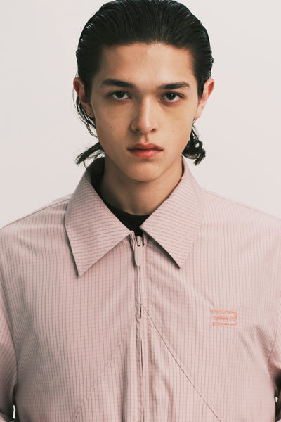 CAREFREE SHIRT JACKET SHELL PINK (NAMESAKE EXCLUSIVE)