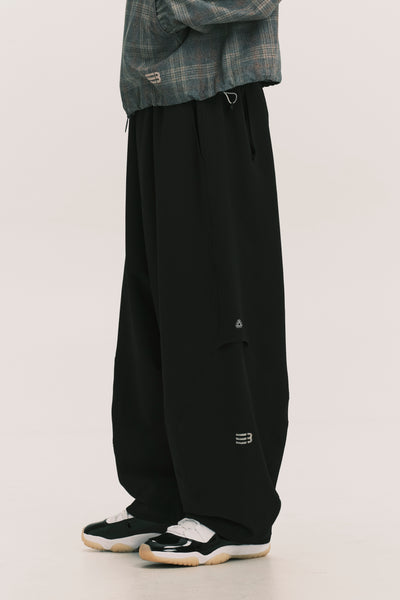 LOGIN TRACK PANTS EUPHORIC BLACK