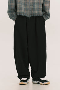 LOGIN TRACK PANTS EUPHORIC BLACK