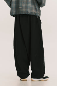 LOGIN TRACK PANTS EUPHORIC BLACK