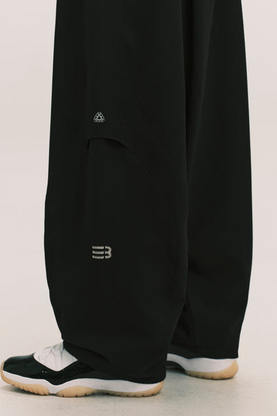 LOGIN TRACK PANTS EUPHORIC BLACK