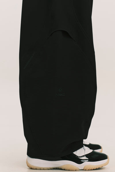 LOGIN TRACK PANTS EUPHORIC BLACK