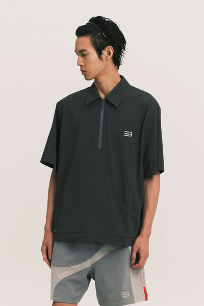 FISHMAN PULLOVER SHIRT SLATE GREY