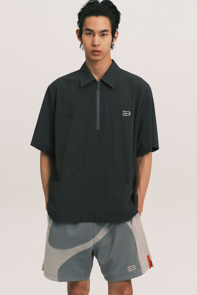 FISHMAN PULLOVER SHIRT SLATE GREY