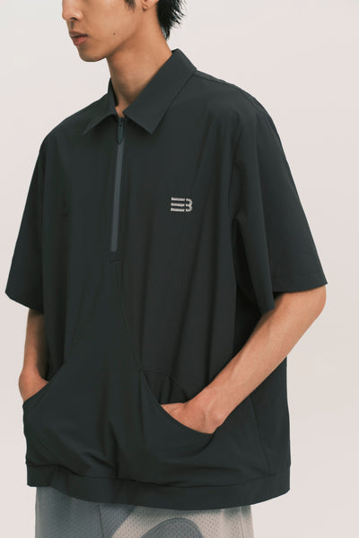 FISHMAN PULLOVER SHIRT SLATE GREY